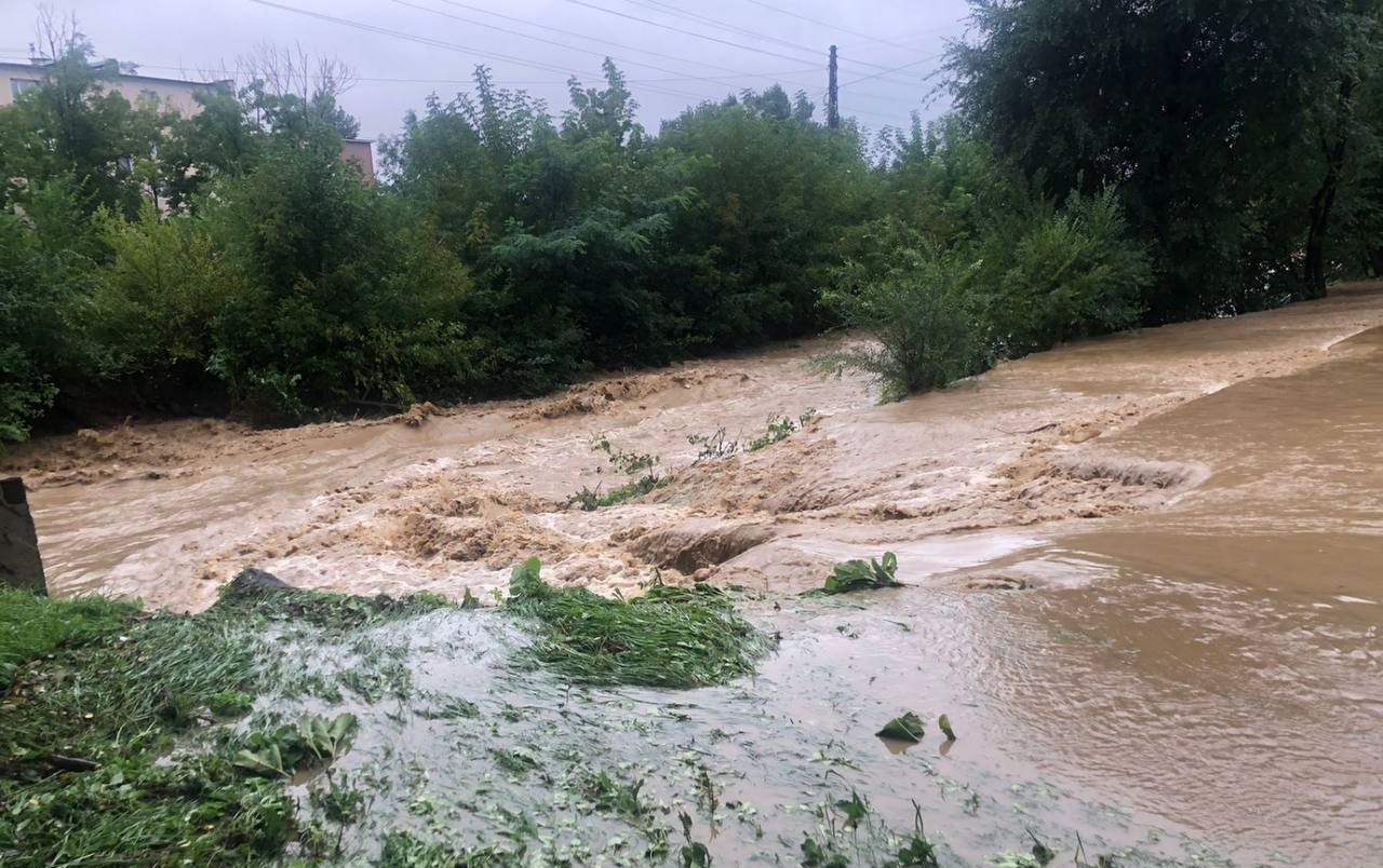 В Приморье отрезаны от транспортного сообщения 12 населенных пунктов из-за потопа