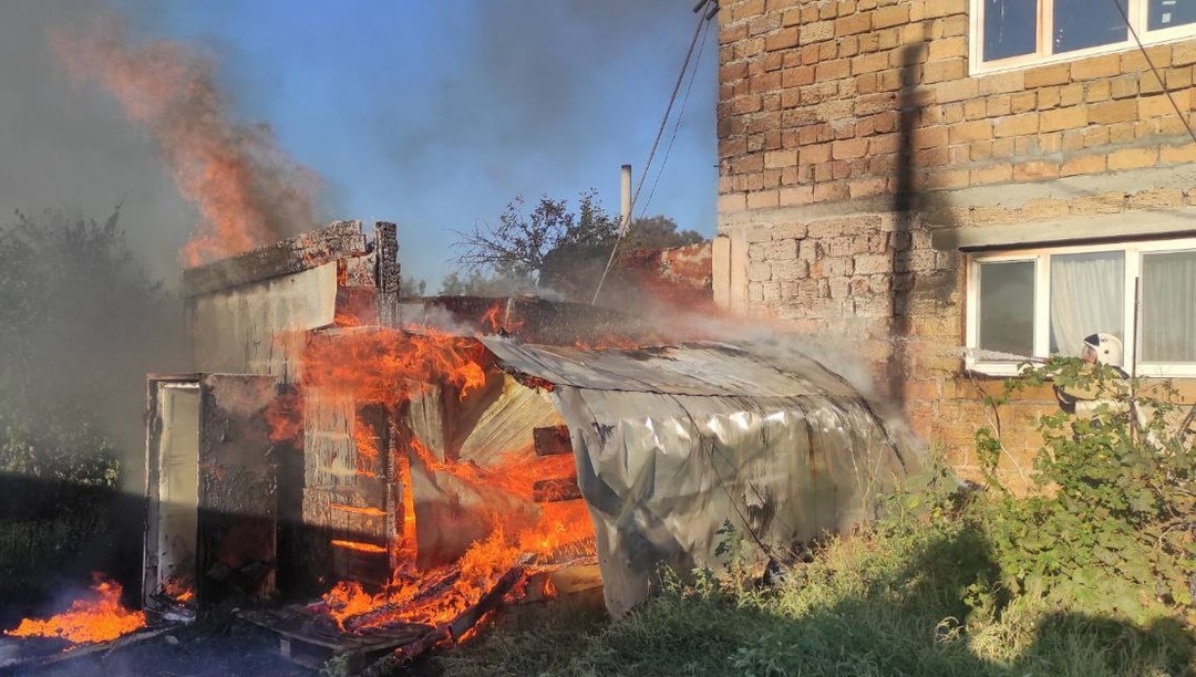 При пожаре в Крыму погиб человек