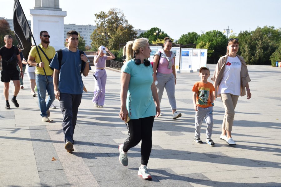 В Севастополе прошла Всероссийская акция «10 000 шагов к здоровью»