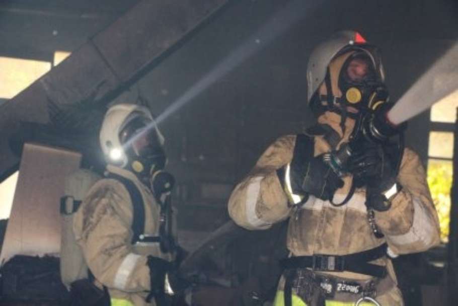 На пожаре в жилом доме под Симферополем погибла женщина
