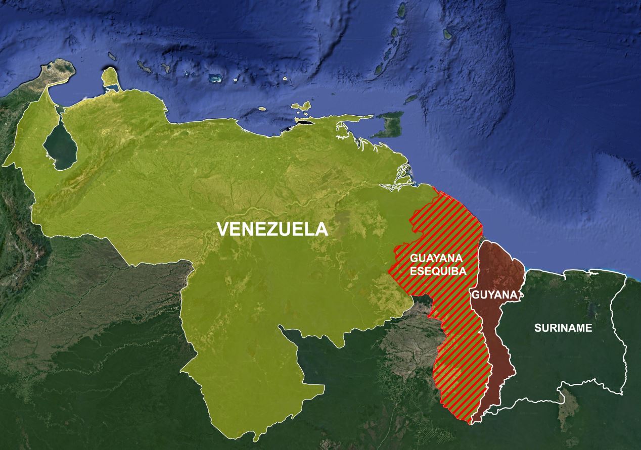 Мадуро присоединил часть соседней Гайаны к Венесуэле