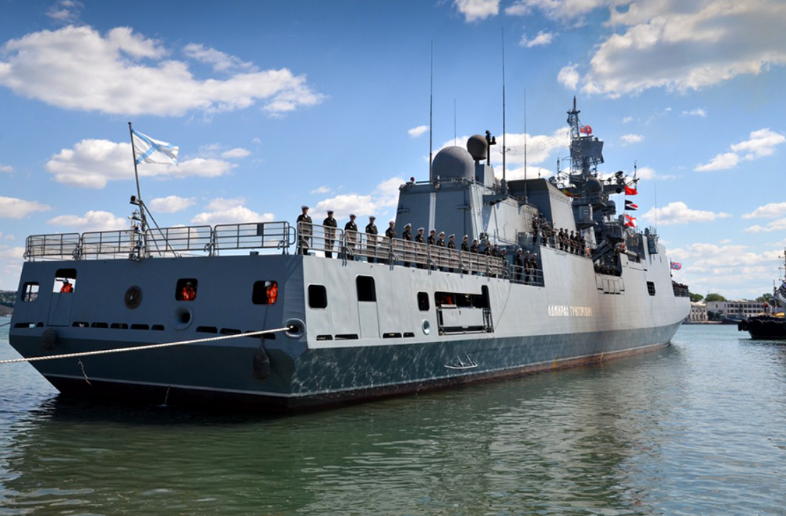 Фрегат Черноморского флота прибыл в Алжир для участия в военно-морском учении