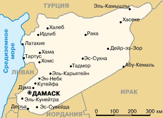 Авиация Израиля атаковала пригород Дамаска