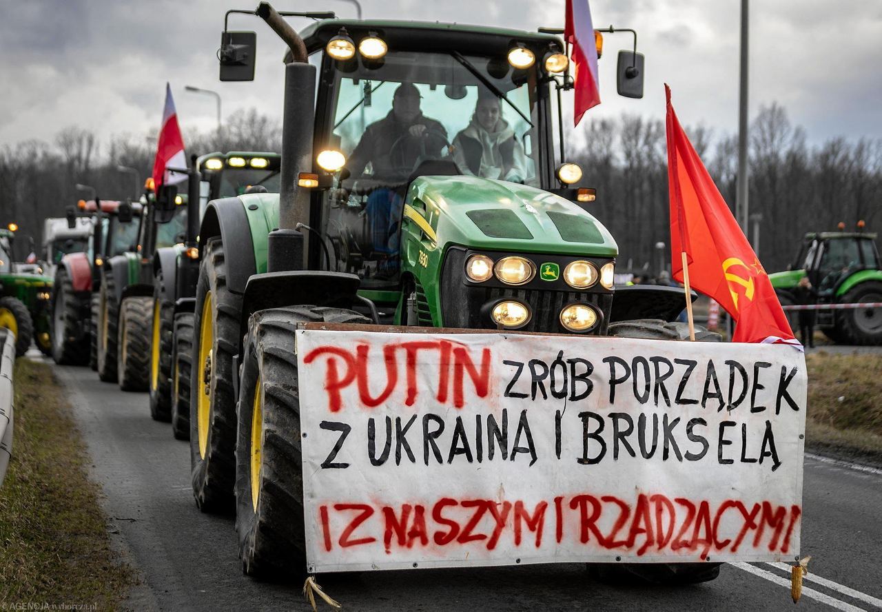Польские фермеры просят Путина навести порядок на польско-украинской границе