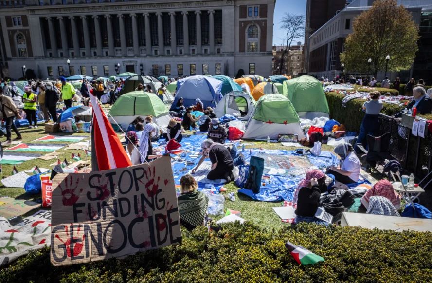В университетах США арестованы десятки студентов на пропалестинских протестах