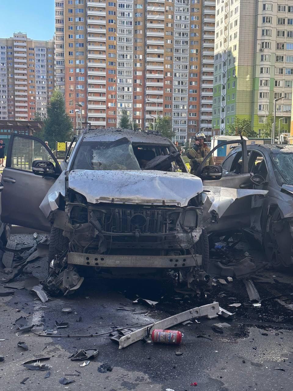 В Москве совершено покушение на офицера ГРУ, подорван его автомобиль