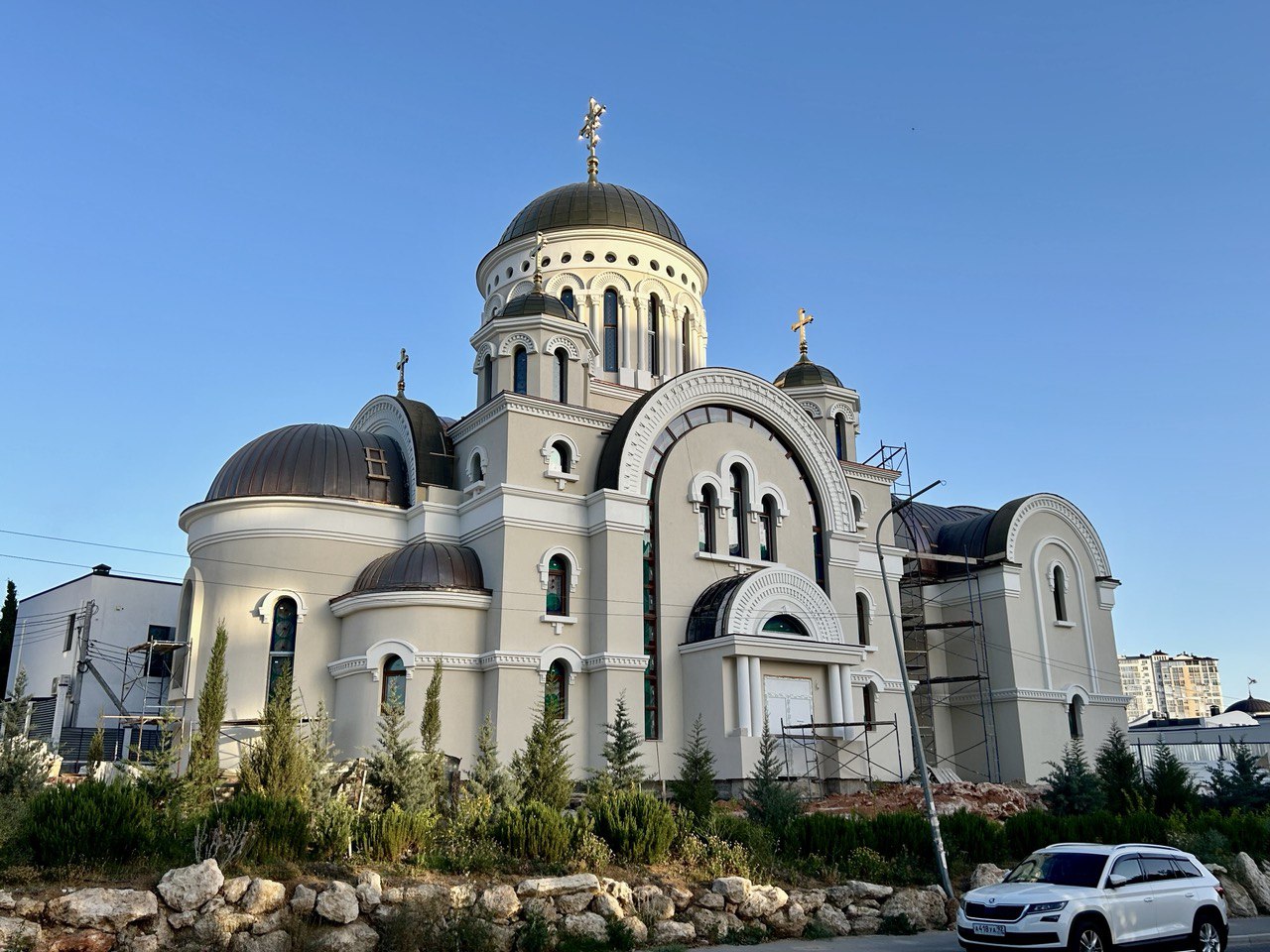 В Севастополе в Храме Всех святых в земле Русской просиявших состоится первая Литургия