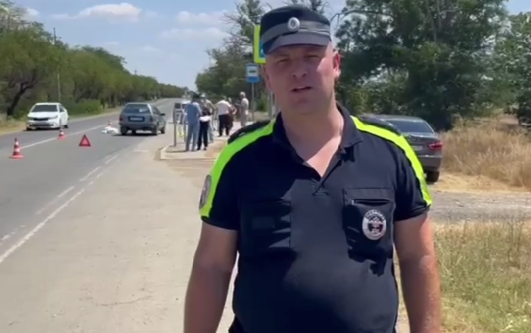 В Крыму иномарка насмерть сбила пенсионера на пешеходном переходе