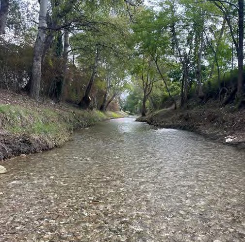 В Верхнесадовом расчистили русло реки Бельбек