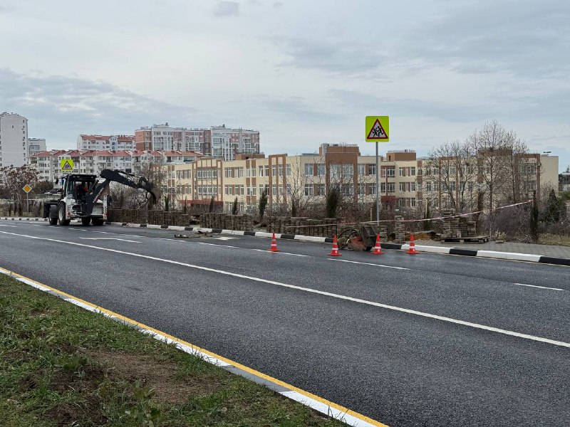 Договор с подрядчиком строительства дороги пр. Античного в Севастополе расторгнут. Что дальше? (Фото)