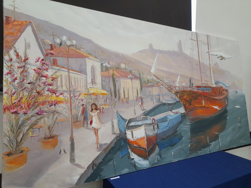 В севастопольском «Аквамарине» открылась выставка в ознаменование событий Русской весны