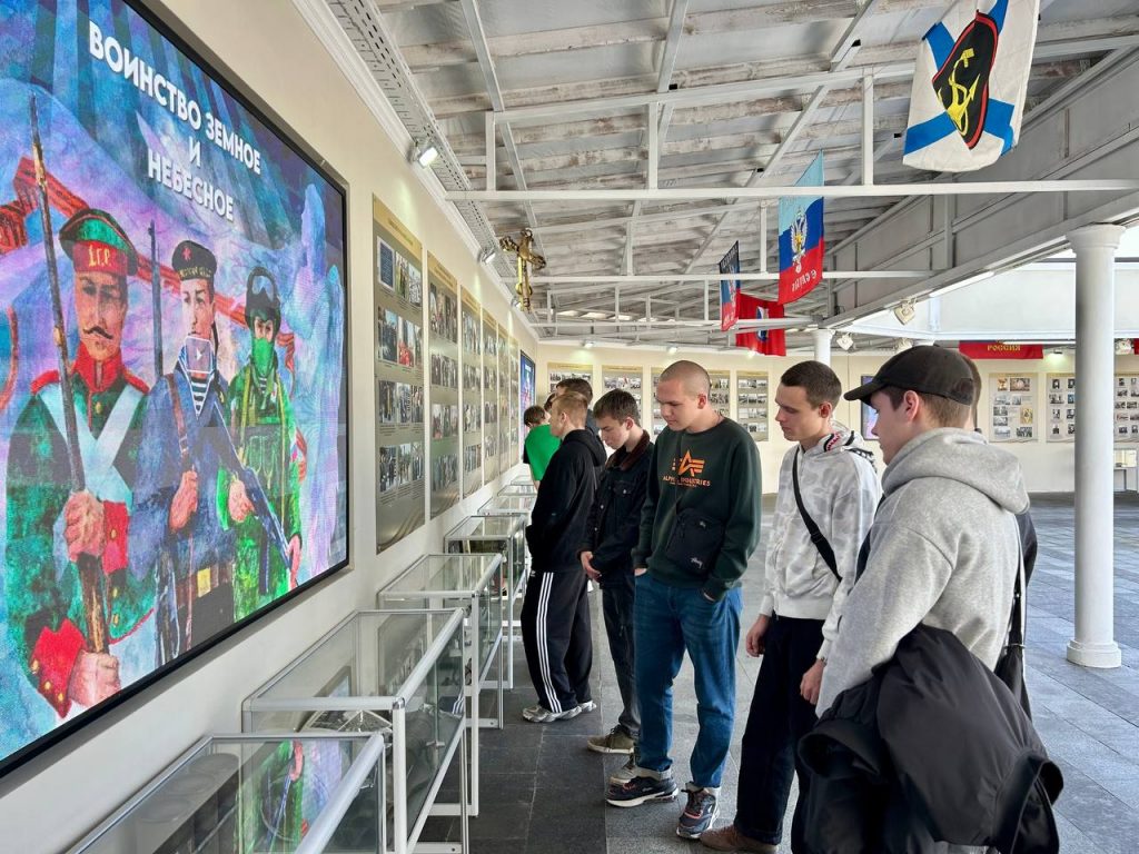 Музейно‑храмовой комплекс «Воинство земное и небесное» провёл сотую экскурсию для школьников и студентов