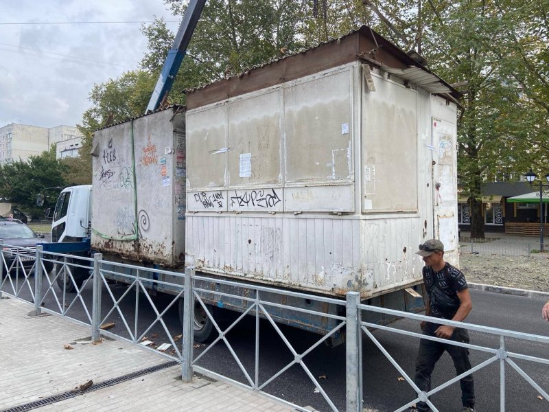 В Севастополе с января 2026 года демонтировано 136 незаконных НТО