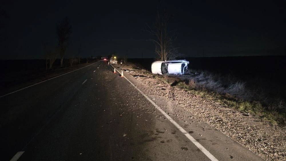 На западе Крыма столкнулись две легковушки, пострадали четыре человека