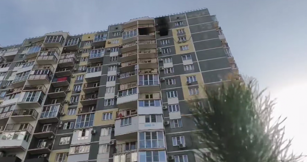 ВСУ продолжают атаку на Краснодар: поврежден еще один многоквартирный дом