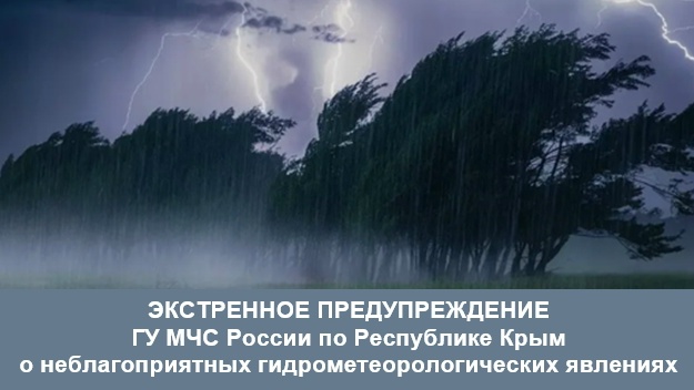 Энергетики Крыма перешли в режим повышенной готовности из-за непогоды