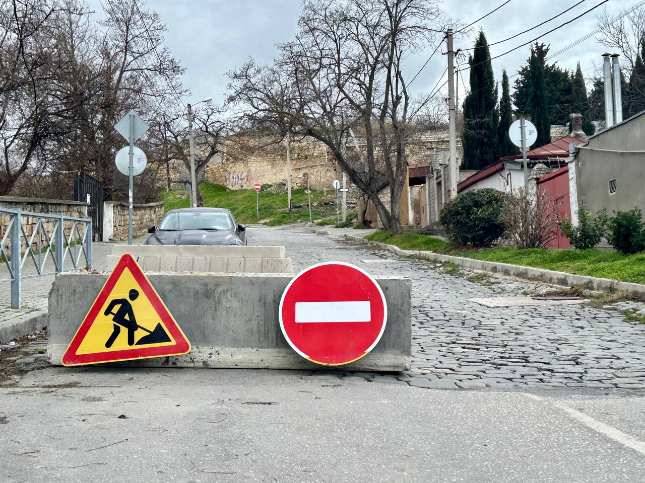В Севастополе на улице Шмидта введут ограничения движения транспорта