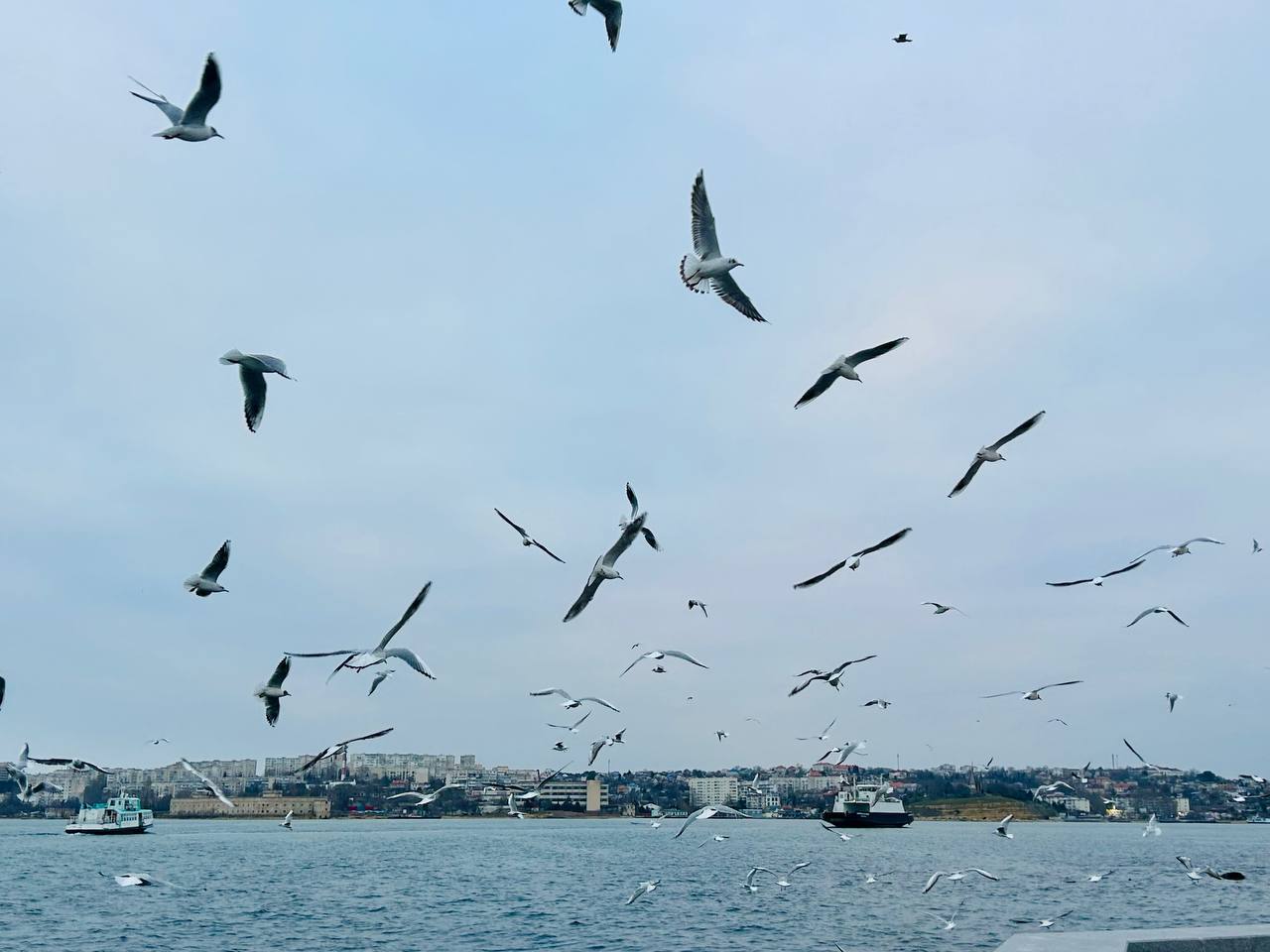 В Севастополе сохраняется опасность атаки морских дронов