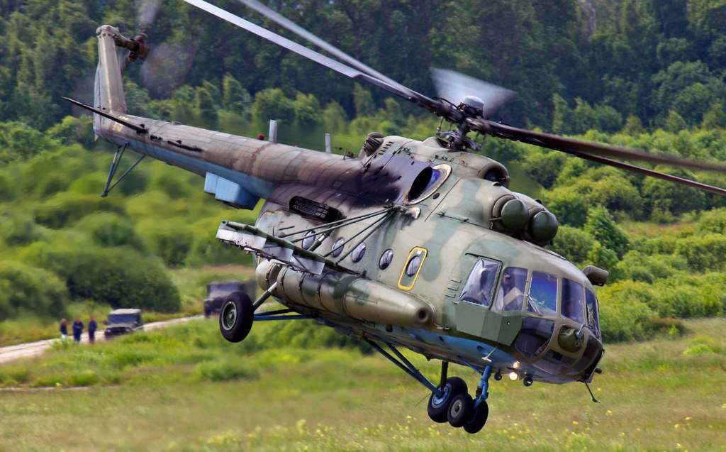 В Красноярском крае упал вертолет Ми-8