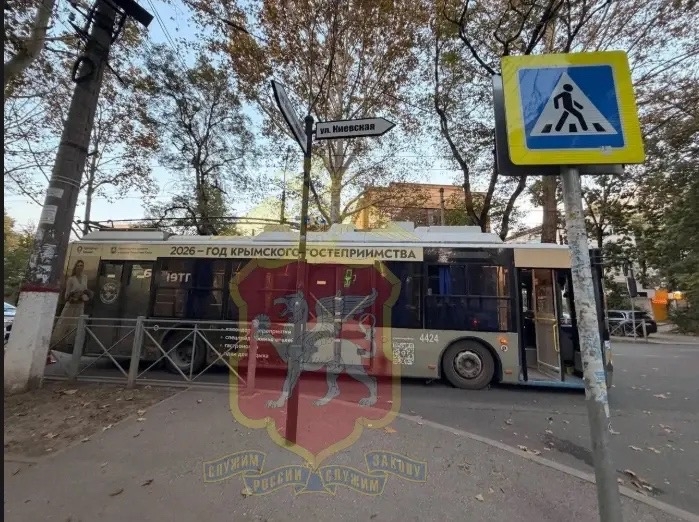 В Симферополе троллейбус сбил пятилетнего мальчика